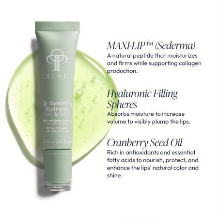 Відновлюючий бальзам для губ Ванільна м'ята Circadia Lip Renewing Hydrator Vanilla Mint