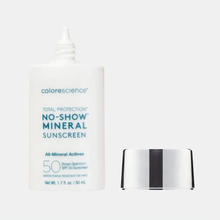 Прозорий мінеральний сонцезахисний флюїд Colorescience No-Show Mineral Sunscreen SPF 50