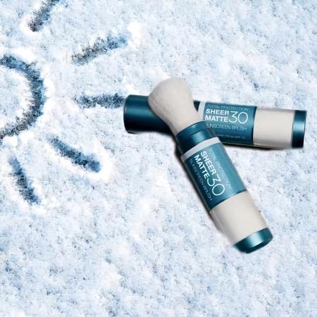 Сонцезахисна матова пудра з пензлем SPF 30 Colorescience Sunforgettable Total Protection Sheer Matte SPF 30