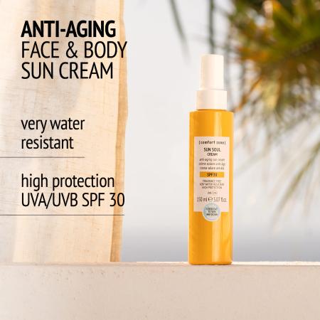 Антивозрастной солнцезащитный крем SPF 30 Comfort Zone Sun Soul Cream SPF 30