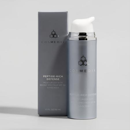 Сонцезахисний крем SPF50 COSMEDIX Peptide Rich Defense