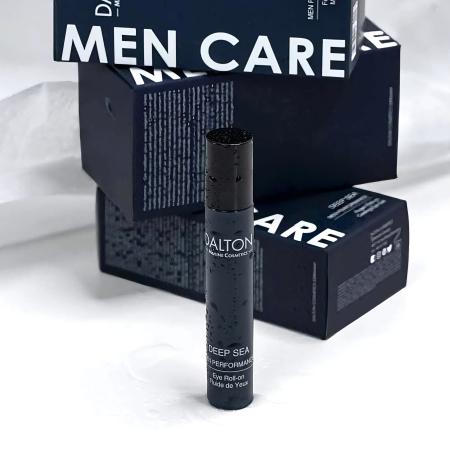 Антивозрастной противоотечный гель под глаза для мужчин Dalton DEEP SEA Eye Roll-on Men Performance De-Puffing Anti-Aging Eye Gel for Men