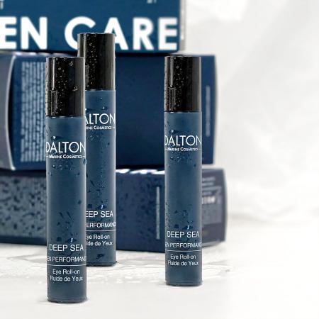 Антивозрастной противоотечный гель под глаза для мужчин Dalton DEEP SEA Eye Roll-on Men Performance De-Puffing Anti-Aging Eye Gel for Men