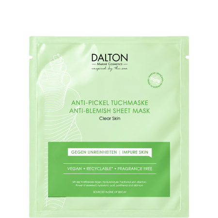 Тканинна маска проти недосконалостей шкіри Dalton FACE CARE Anti-Blemish Sheet Mask
