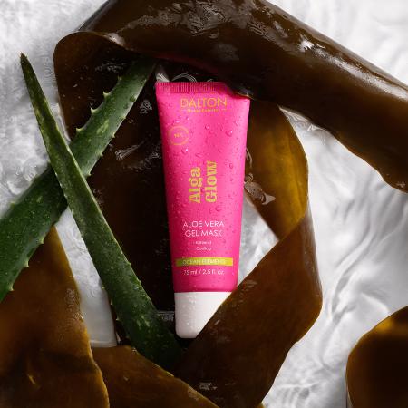 Гелева маска з алое вера – сяйво водоростей Dalton Ocean Elements Aloe Vera Gel Mask Alga Glow
