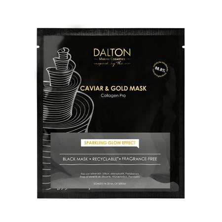 Маска з ікрою та золотом Dalton UNIVERSAL FACE CARE CAVIAR & GOLD MASK COLLAGEN PRO