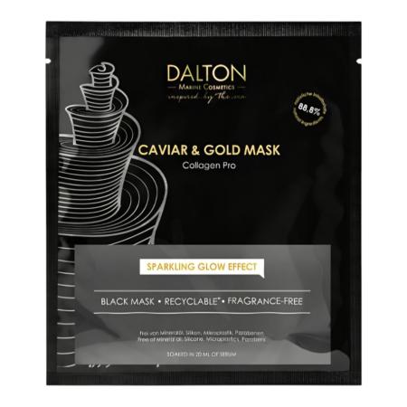 Маска з ікрою та золотом Dalton UNIVERSAL FACE CARE CAVIAR & GOLD MASK COLLAGEN PRO