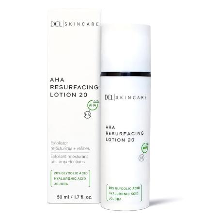 Реструктурирующий лосьон интенсивного действия с гликолевой кислотой 20% DCL AHA Resurfacing Lotion 20