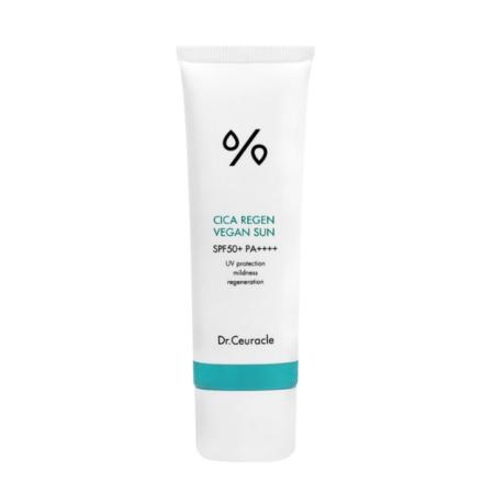 Сонцезахисний крем Dr. Ceuracle Сica Regen Vegan Sun SPF 50