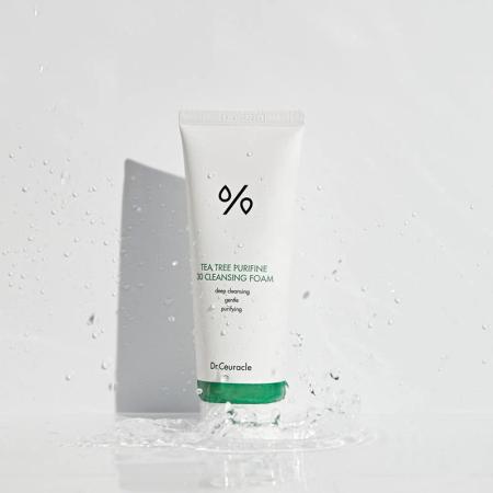 Гель-пінка для вмивання з екстрактом чайного дерева Dr.Ceuracle Tea Tree Purifine 30 Cleansing Foam
