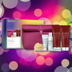 Набор travel-бестселлеров для лица и тела в косметичке Elemis Kit: The Essential Travel Collection
