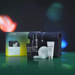Набор travel-бестселлеров для лица и тела в косметичке для мужчин Elemis Kit: The Grooming Collection