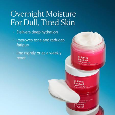 Суперфуд нічний поживний крем з пребіотиками ELEMIS Superfood Midnight Facial