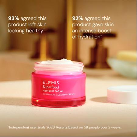 Суперфуд нічний поживний крем з пребіотиками ELEMIS Superfood Midnight Facial