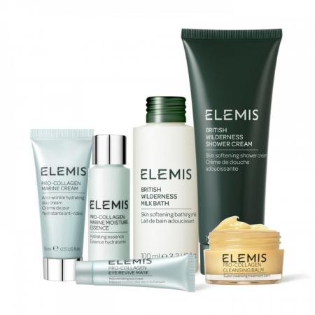 Роскошная косметичка с бестселлерами для лица и тела ELEMIS Travel Edition: Face & Body Little Luxuries