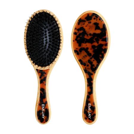 Овальна щітка для волосся Emi Jay Flat Brush in Tortoise