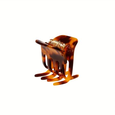 Маленька заколка-краб для волосся Emi Jay Petite Effing Clip in Tortoise