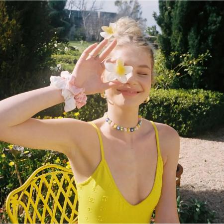 Заколка-краб для волосся Emi Jay Super Bloom Clip in Coconut