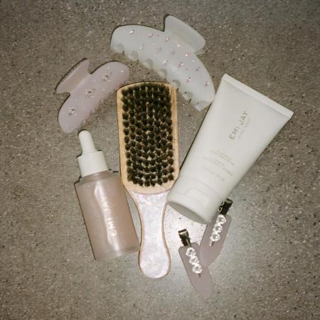 Заколка-краб для волосся Emi Jay Sweetheart Clip in Blush Drop