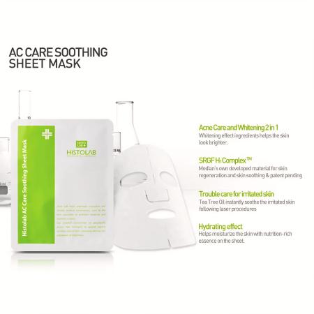 Успокаивающая маска для лечения акне на нетканой основе Histolab AC Soothing Sheet Mask