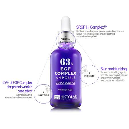 Сироватка з епідермальним фактором росту EGF 63% Histolab EGF Complex Ampoule 63%