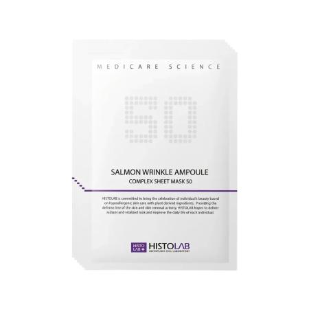 Антивікова маска на нетканій основі Histolab Salmon Wrinkle Ampoule Complex Sheet Mask