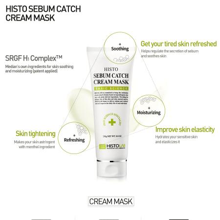 Успокаивающая крем-маска для проблемной кожи Histolab Sebum Catch Cream Mask