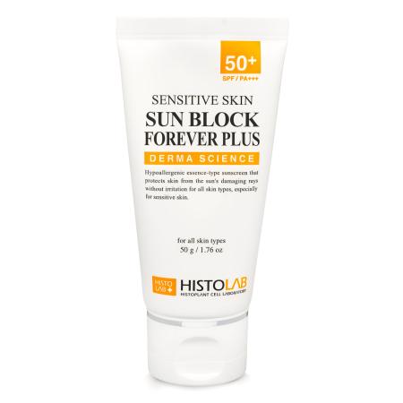 Сонцезахисна есенція з SPF 50+ Histolab Sensitive Skin Sun Block Forever Plus SPF 50+/PA+++