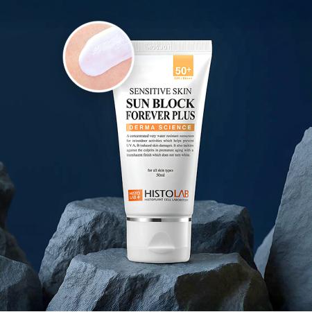 Сонцезахисна есенція з SPF 50+ Histolab Sensitive Skin Sun Block Forever Plus SPF 50+/PA+++