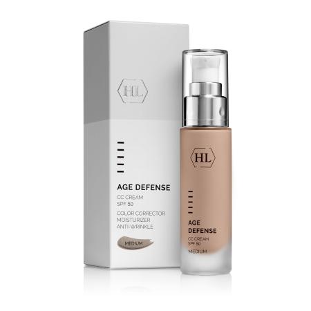 Сонцезахисний крем (середній тон) Holy Land AGE DEFENSE CC CREAM SPF 50 MEDIUM