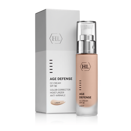Сонцезахісний крем (натуральний тон) Holy Land AGE DEFENSE CC CREAM SPF 50 NATURAL