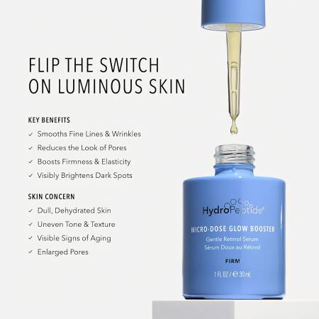 Делікатна сироватка з ретинолом HydroPeptide Micro-dose Glow Booster