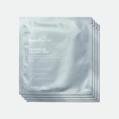 Гідрогелева маска проти зморшок для обличчя HydroPeptide Polypeptide Collagel Mask for Face 4 Pack