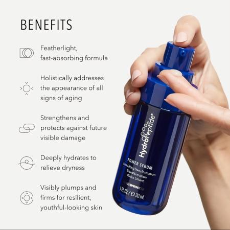 Антивікова сироватка для моделювання контурів обличчя HydroPeptide Power Serum