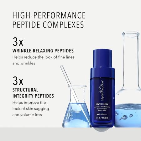 Антивікова сироватка для моделювання контурів обличчя HydroPeptide Power Serum