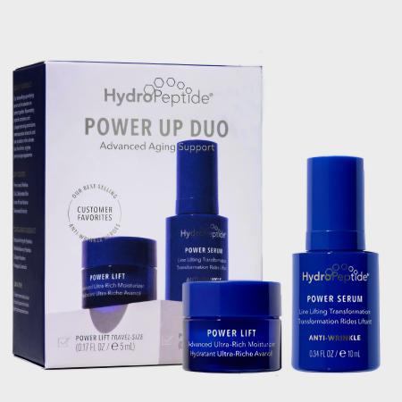 Набір поглибленої підтримки антивікового догляду — HydroPeptide Power Up Duo