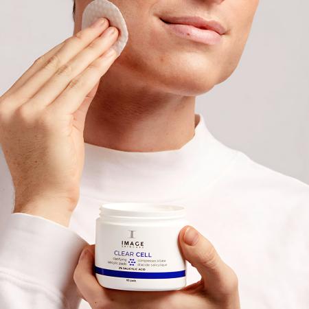 Саліцилові диски проти акне для проблемної шкіри Image Skincare Clear Cell Salicylic Clarifying Pads