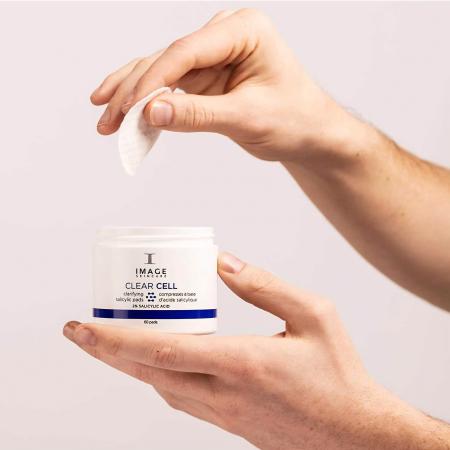 Саліцилові диски проти акне для проблемної шкіри Image Skincare Clear Cell Salicylic Clarifying Pads