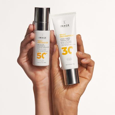 Усиленный минеральный увлажняющий крем SPF 50 Image Skincare Daily Prevention Advanced Smartblend Mineral Moisturizer SPF 50+