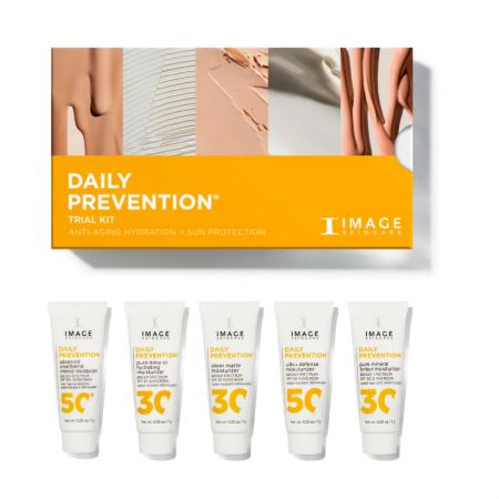 Дорожній набір SPF-засобів для засмаги Image Skincare Daily Prevention Trial Travel Kit