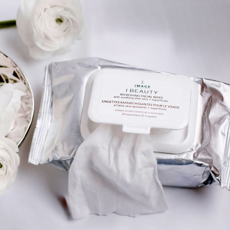 Серветки для очищення та тонізації обличчя Image Skincare I Beauty Refreshing Facial Wipes