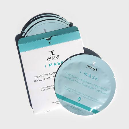 Гидрогелевая увлажняющая маска с вулканической водой Image Skincare I MASK Hydrating Hydrogel Sheet Mask