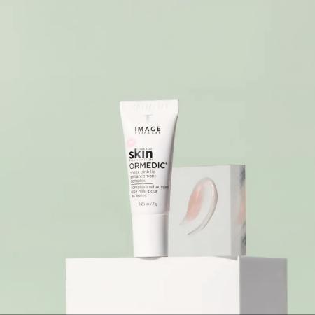 Розовый восстанавливающий гель для губ Image Skincare Ormedic Sheer PINK Lip Enhancement Complex 