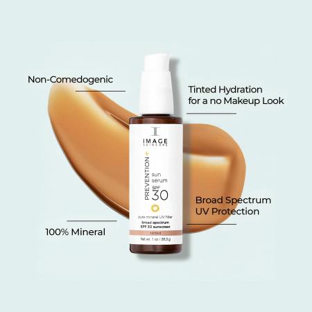 Тонуюча сонцезахисна сироватка SPF 30 — Image Skincare PREVENTION+® Sun Serum SPF 30 Tinted