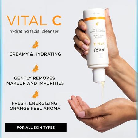 Очищаюче молочко з вітаміном С Image Skincare Vital C Hydrating Facial Cleanser