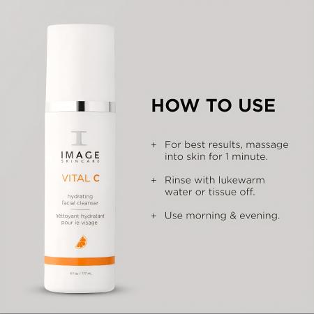 Очищаюче молочко з вітаміном С Image Skincare Vital C Hydrating Facial Cleanser
