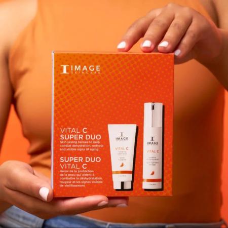 Подарунковий набір з вітаміном C для сяйва шкіри Image Skincare Vital C Super Duo Kit