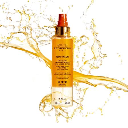 Двухфазная солнцезащитная вода Adaptasun *** Institut Esthederm Adaptasun Hydra-Protective Sun Water
