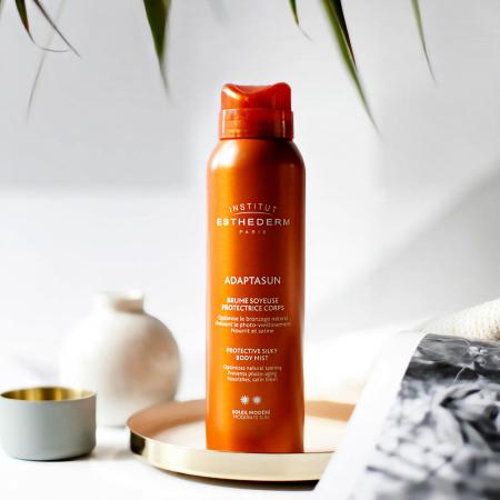 Захисний спрей (розпилення у вигляді димки ) *** Institut Esthederm Adaptasun Protective Silky Body Mist Strong Sun