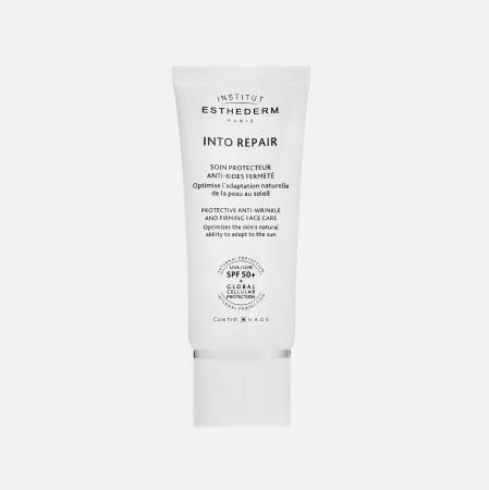 Омолаживающий крем для лица SPF50 Institut Esthederm Into Repair Protective Anti-Wrinkle And Firming Face Cream